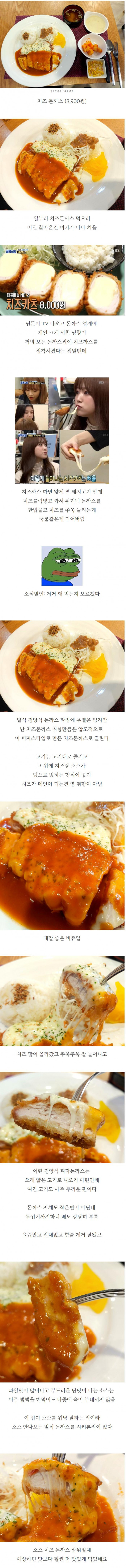 요즘 스타일 말고 근본 스타일 치즈 돈까스.jpg