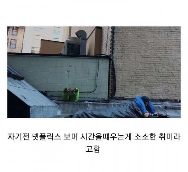 월 500 버는 노숙자